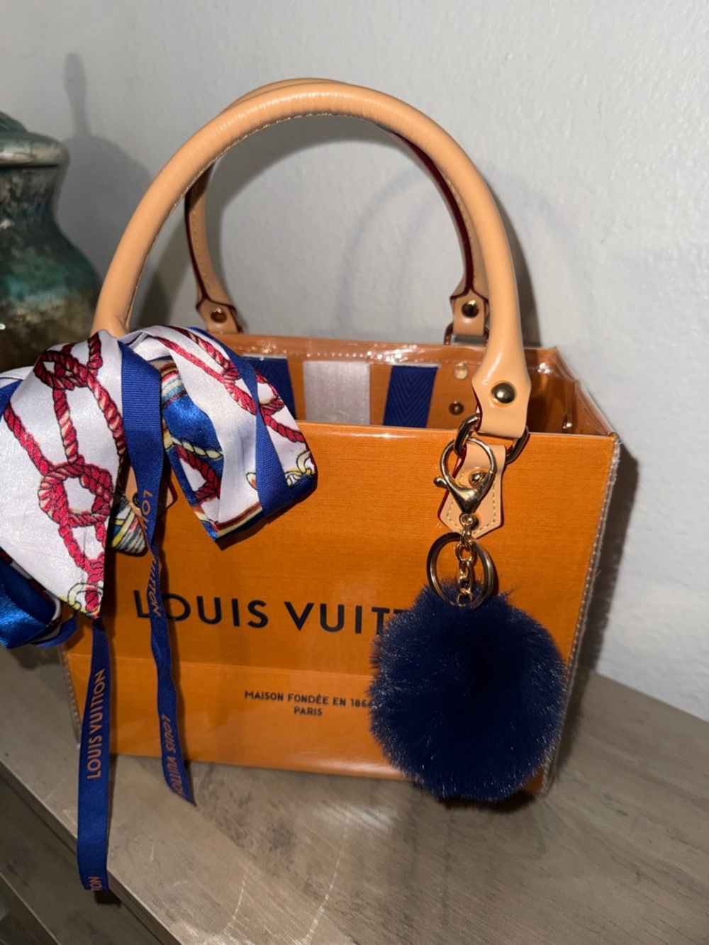 LV Shopping Tote Handbag